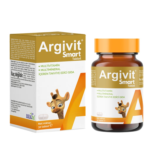 Argivit Smart Tablet: Brain & Immune Support Multivitamin, Multimineral Supplement