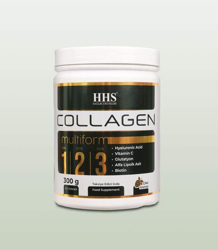 HHS Multiform Collagen Powder 300g for Beauty & Health Support