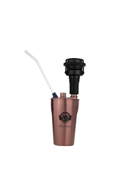 E99 MR.COCKTAIL Premium Rose Titanium Series Compact Hookah Set