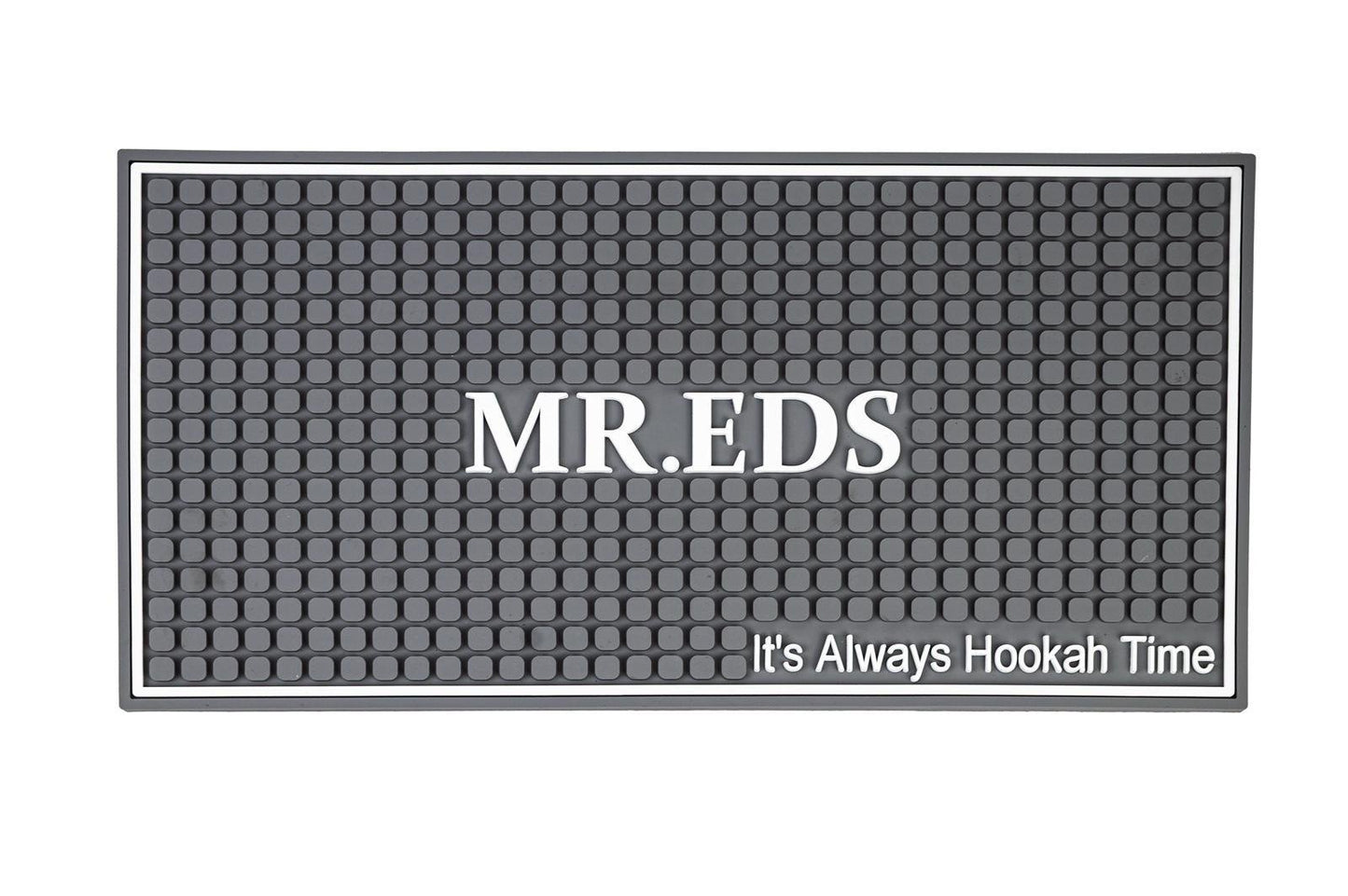 Premium MR.EDS Grey Silicone Mat Hookah Accessory for Drying and Protection
