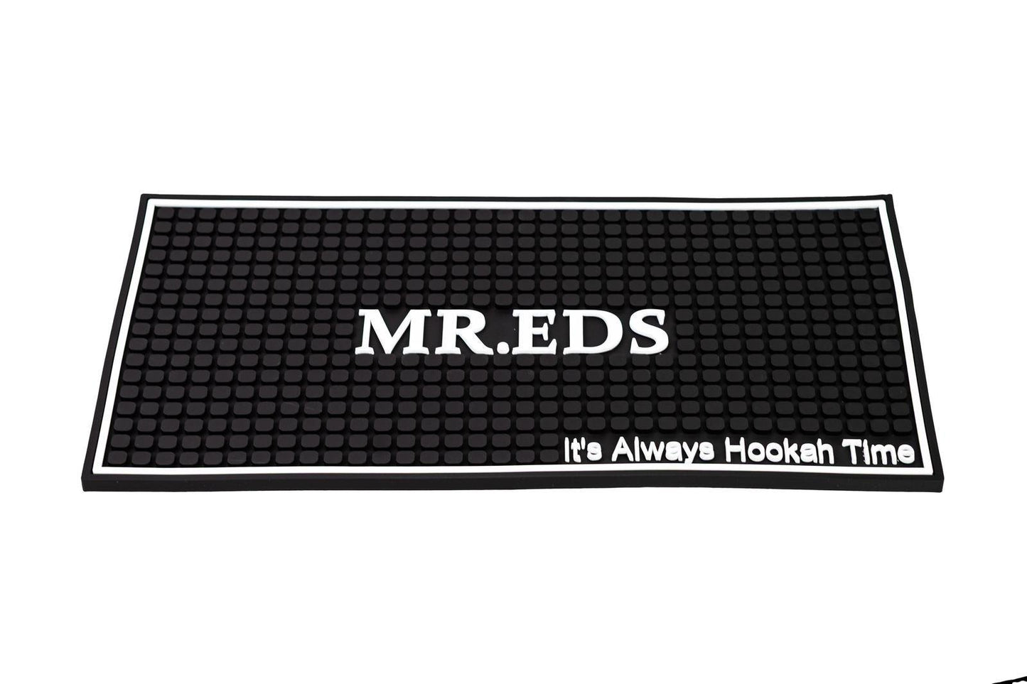 MR.EDS Professional Black Silicone Drying Mat - Non-Slip, Waterproof Surface Protector