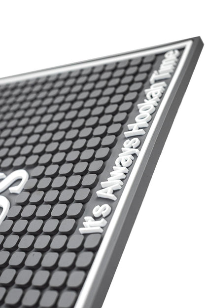 Premium MR.EDS Grey Silicone Mat Hookah Accessory for Drying and Protection