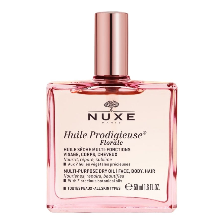 Nuxe Huile Prodigieuse Florale Multi-Purpose Dry Oil 50ml for Face Body Hair