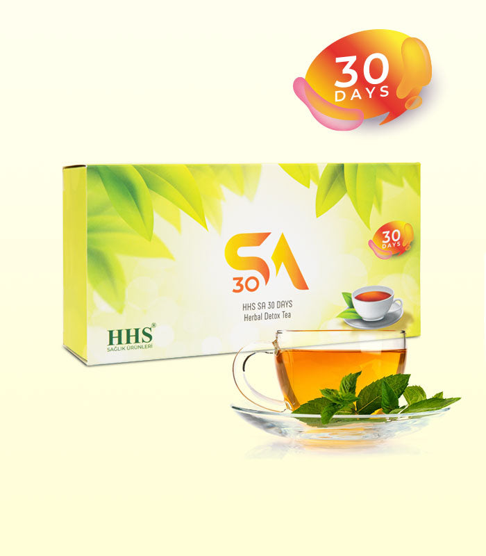 SA30 Herbal Tea & Olor Herbal Diet Capsules Set for Healthy Lifestyle Support