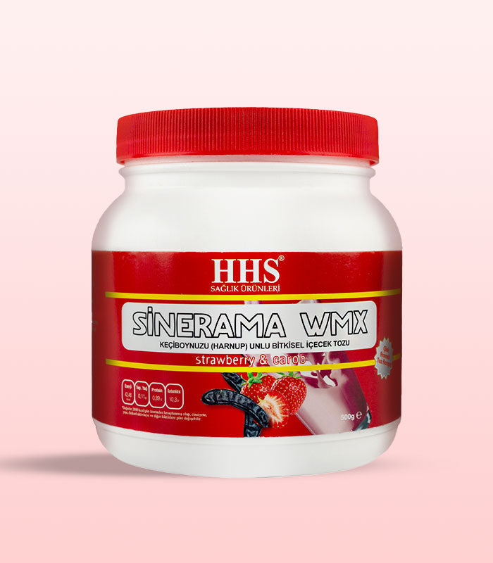 Sinerama WMX Kids Carob Strawberry Nutritional Powder Mix 500g Healthy Growth