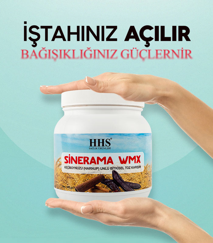 HHS Sinerama WMX Natural Carob Flour Herbal Nutritional Supplement Powder 500g