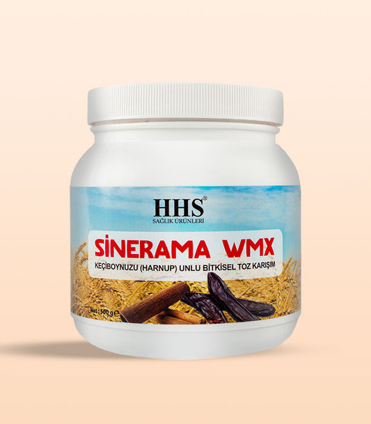 HHS Sinerama WMX Natural Carob Flour Herbal Nutritional Supplement Powder 500g