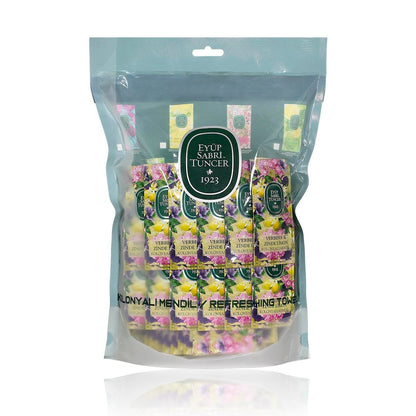 Eyüp Sabri Tuncer Verbena Refreshing Lemon Cologne Wipes, 150-Count Small Pack