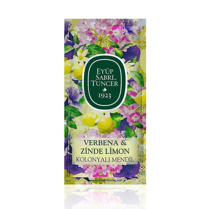 Eyüp Sabri Tuncer Verbena Refreshing Lemon Cologne Wipes, 150-Count Small Pack